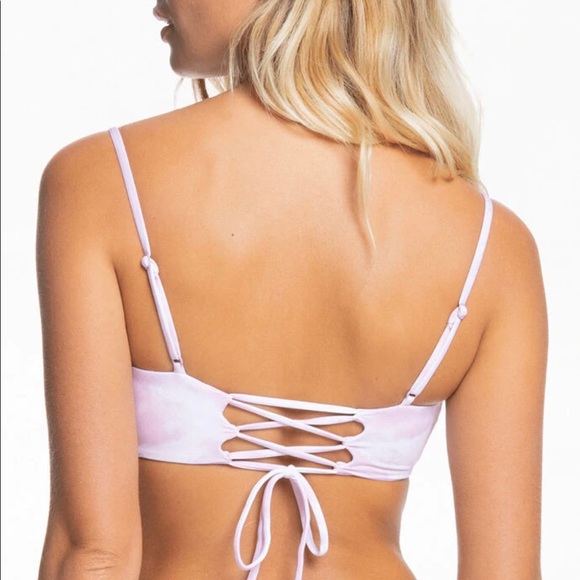 New Roxy Bikini Top REVERSIBLE - Picture 2 of 8